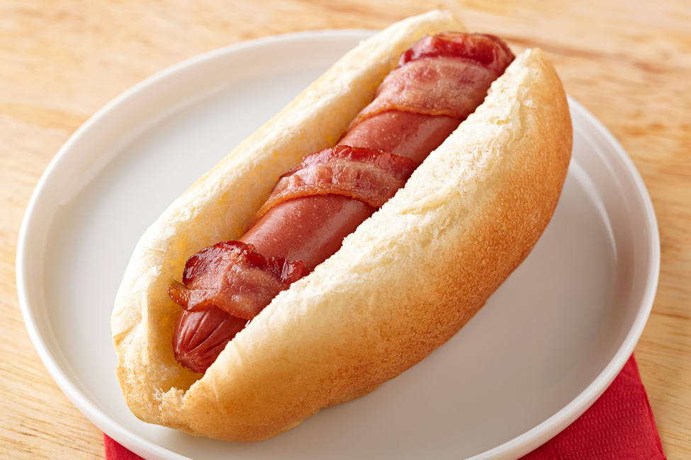 Easy BaconCheese Dog My Food and Family