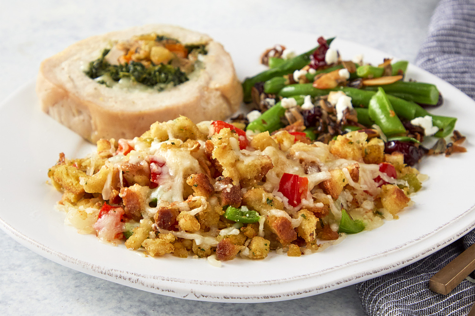 Italian Stuffing with Peppers