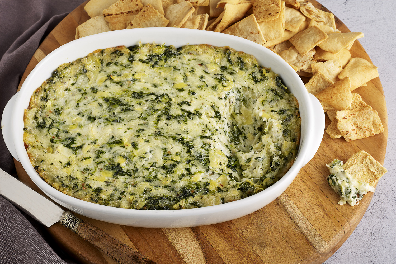 Quick & Creamy Spinach and Artichoke Dip My Food and Family