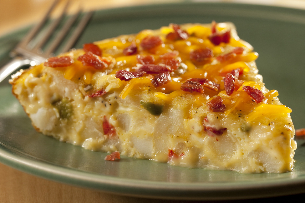 Egg, Potato and Bacon 'Skillet Bake' My Food and Family