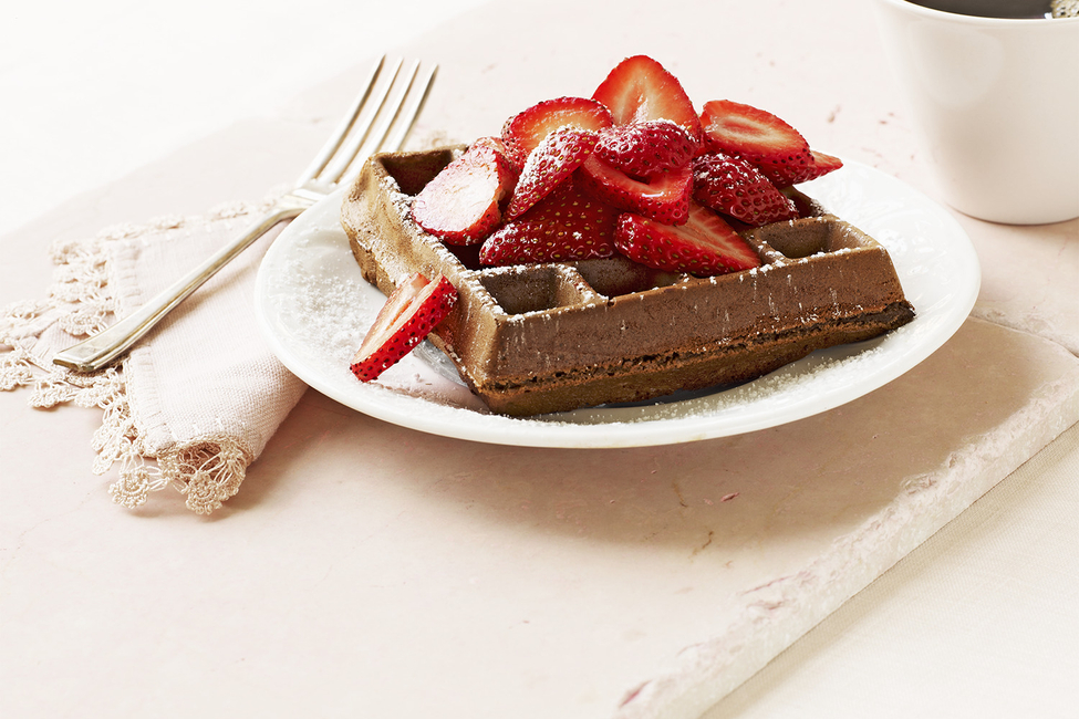 Chocolate Belgian Waffles