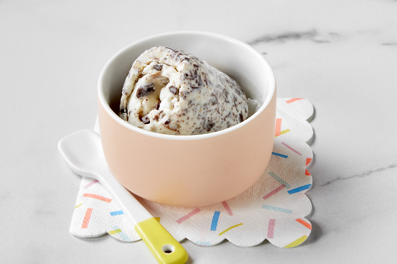 Rocky Road Rolled Ice Cream