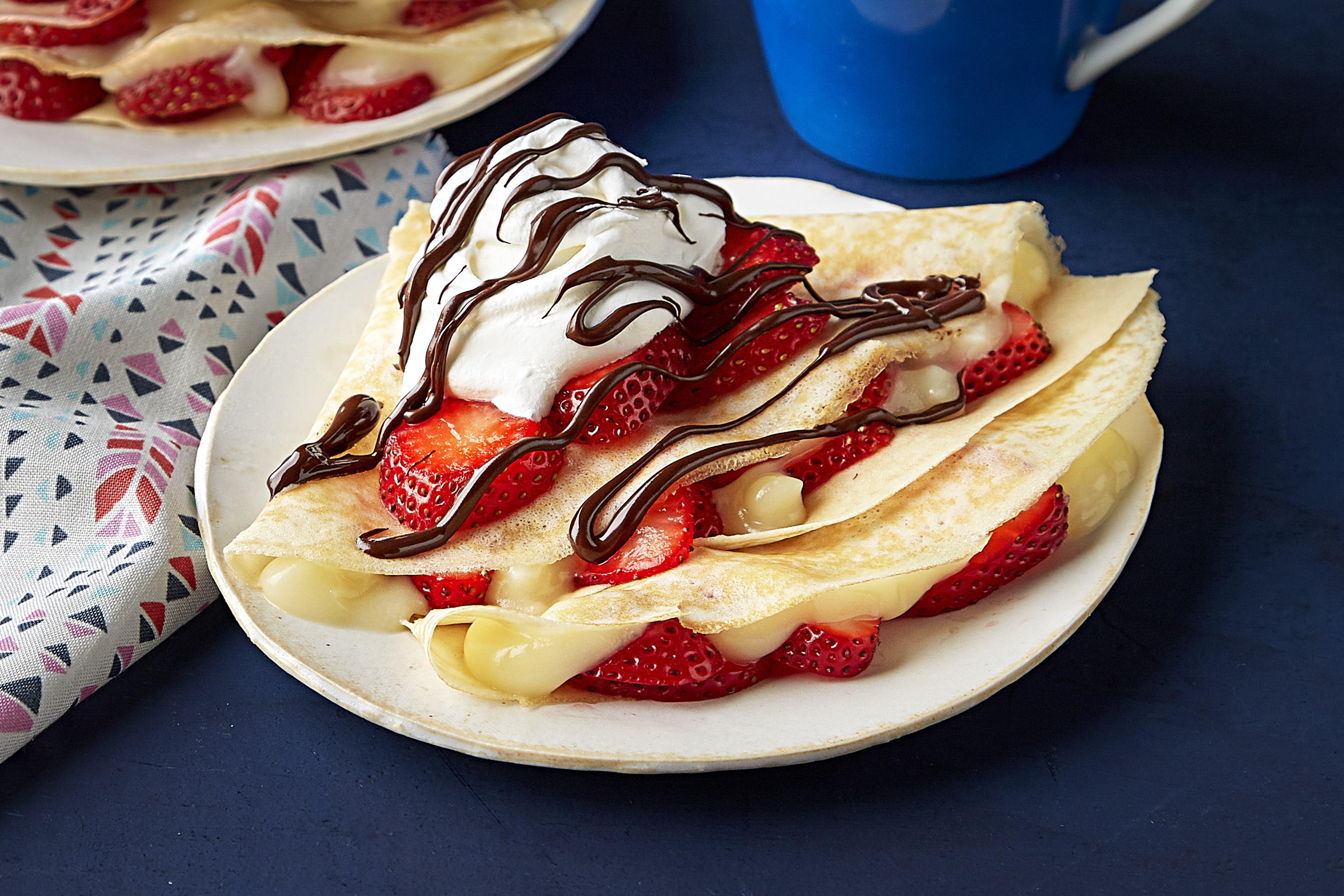 Easy Strawberry Crêpes - My Food And Family