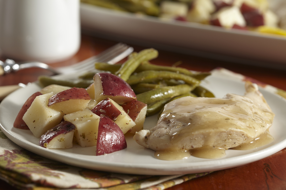 SlowCooker Chicken, Green Beans and Potatoes My Food and Family