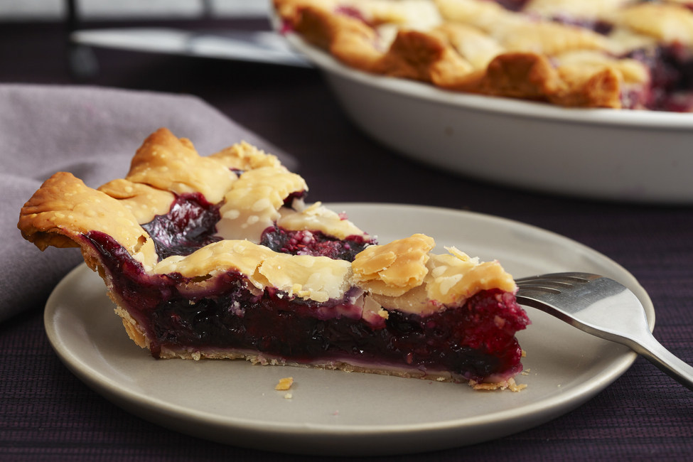 Blueberry, Raspberry & Blackberry Pie - My Food and Family