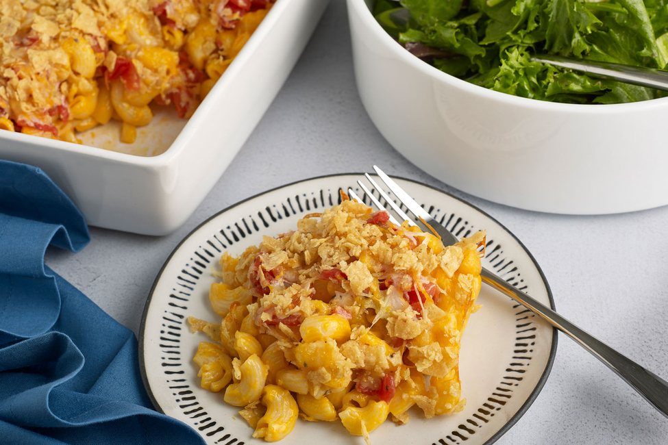 TexMex Baked Mac & Cheese My Food and Family