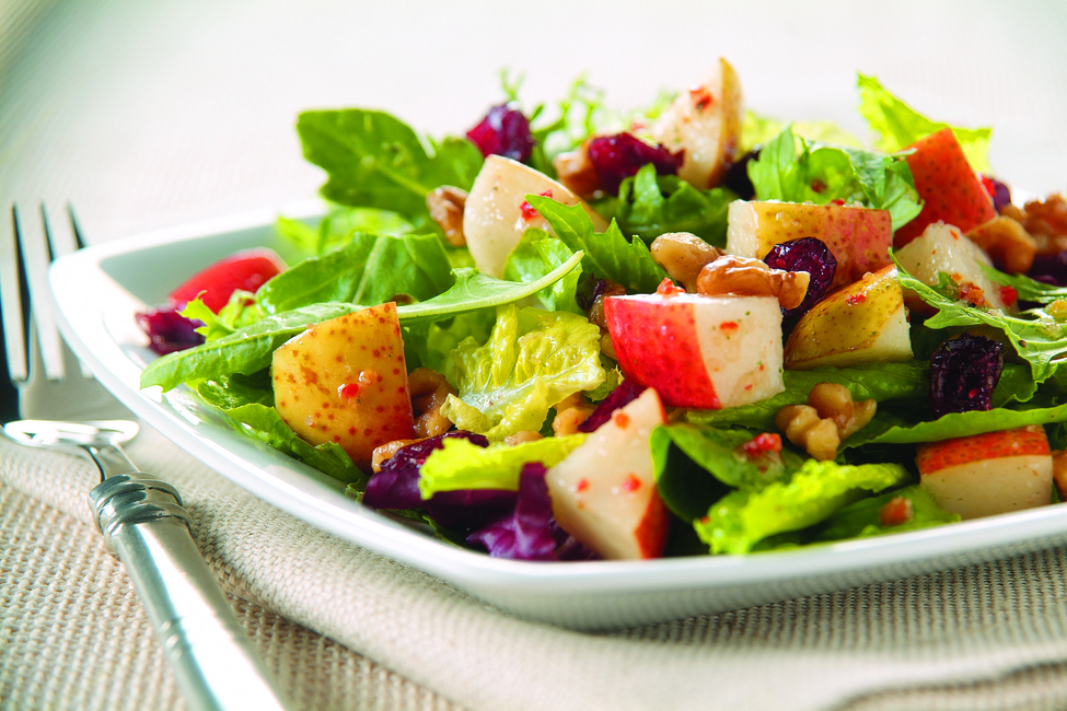 Tossed Pear and Cranberry Salad
