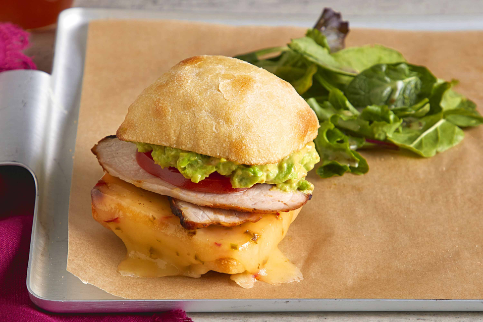 Chile-Lime Pork Tortas