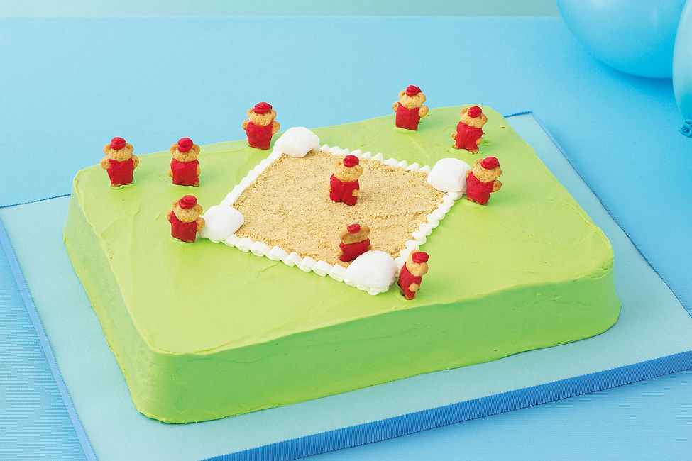Baseball Diamond Cake My Food and Family