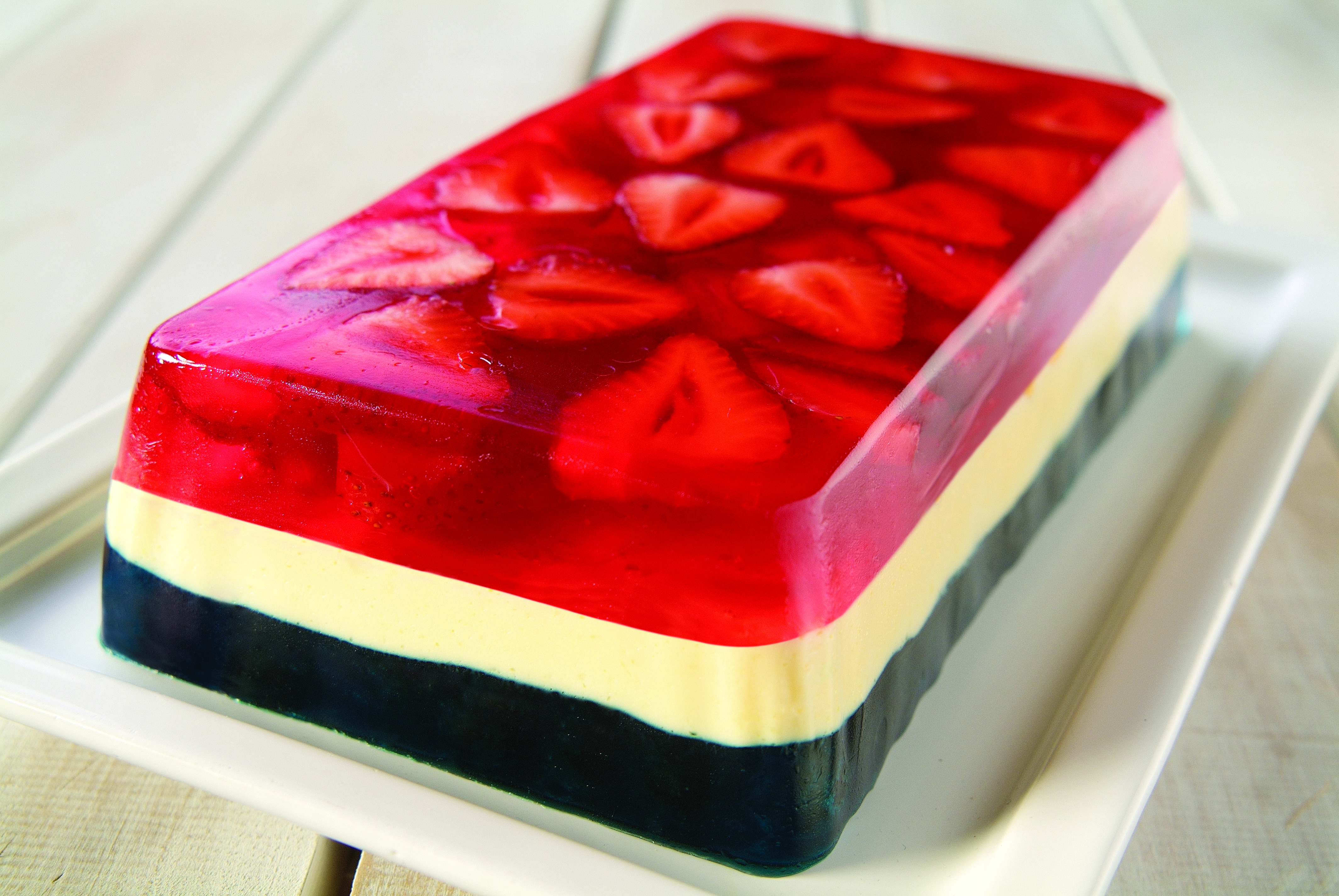 Patriotic JELL-O® Salad