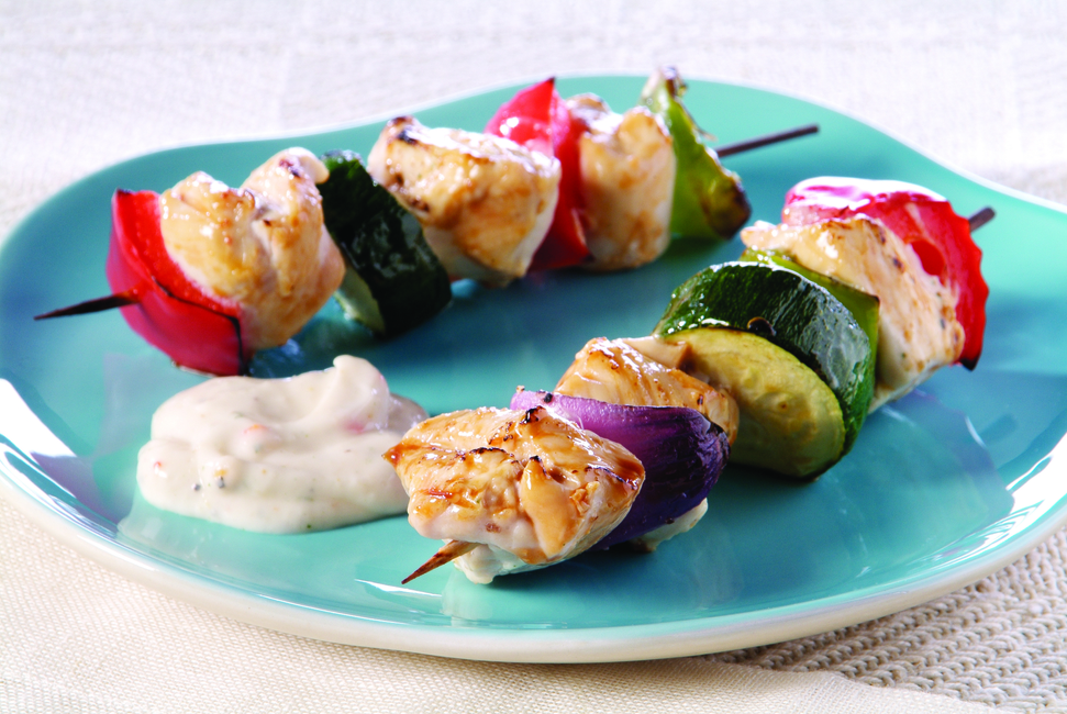 Tangy Grilled Chicken Kabobs