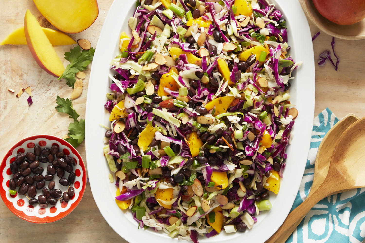 Jamaican Black Bean and Mango Slaw My Food and Family