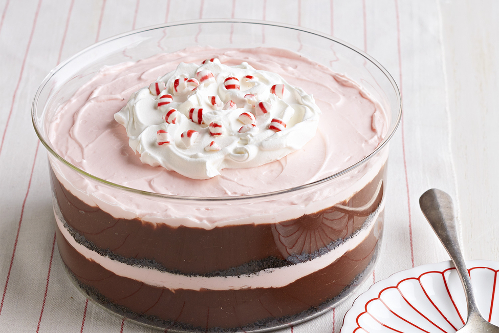 Peppermint-Chocolate Trifle