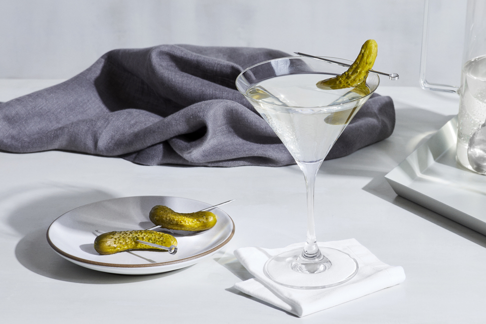 Make-Ahead CLAUSSEN Pickle Martini
