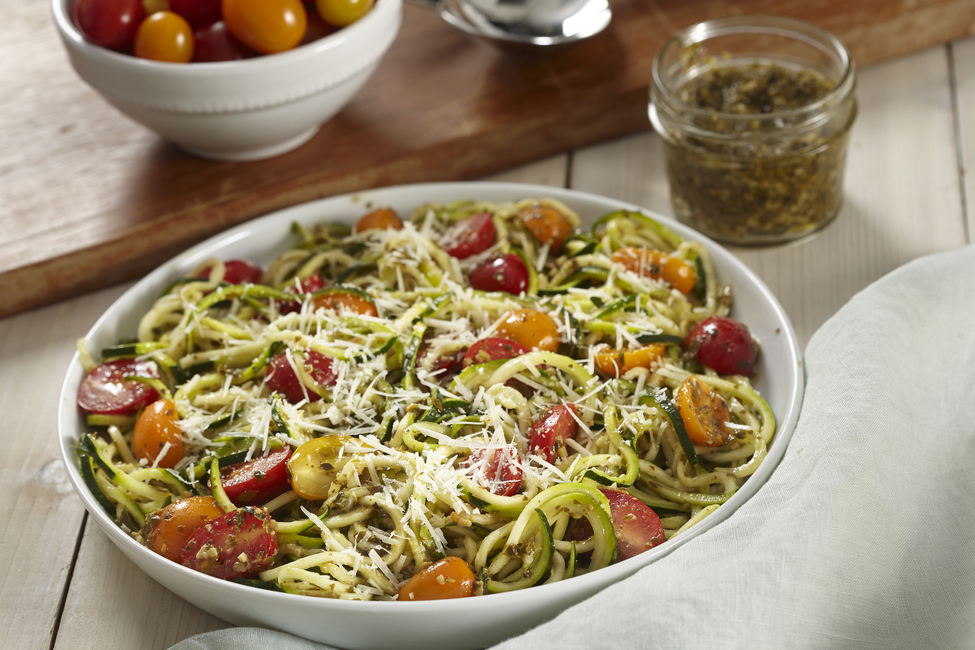 Pesto Zoodles My Food and Family