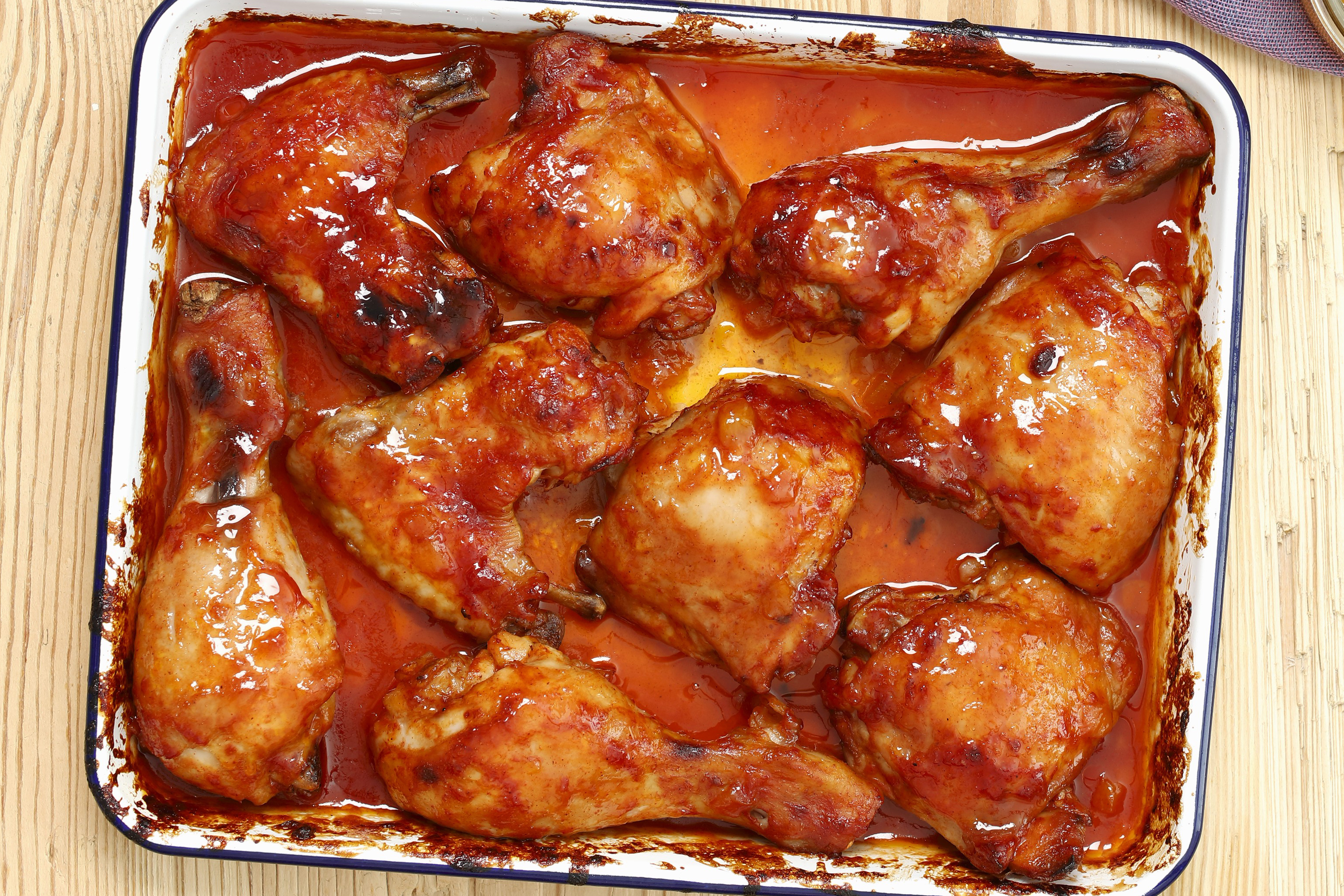 Sweet 'n Sticky Apricot Chicken