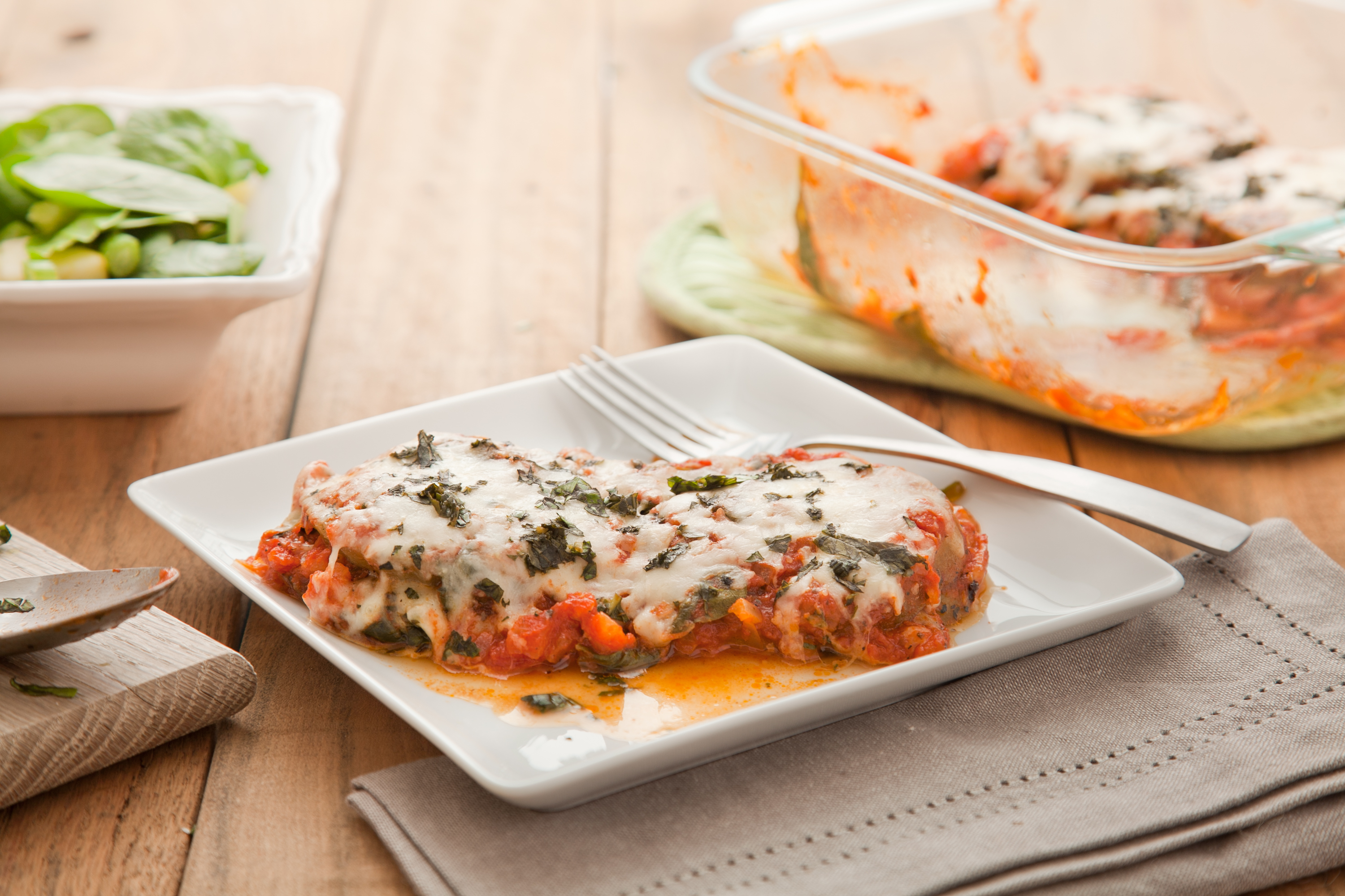 Eggplant Parmesan for Two