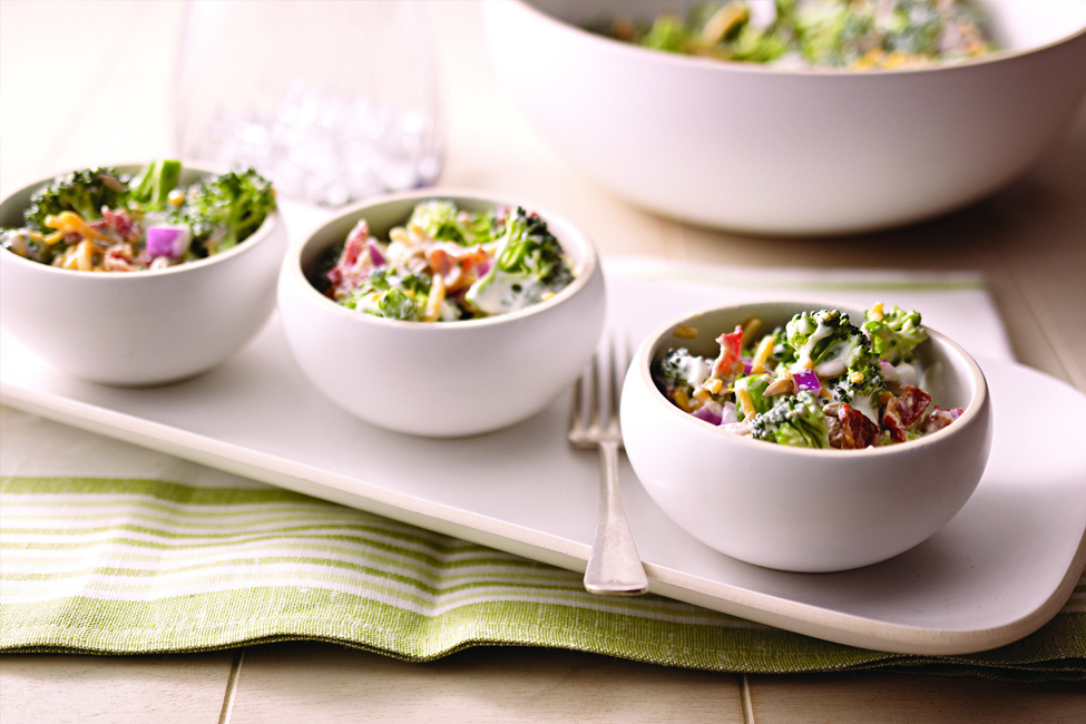 Creamy BroccoliBacon Salad My Food and Family