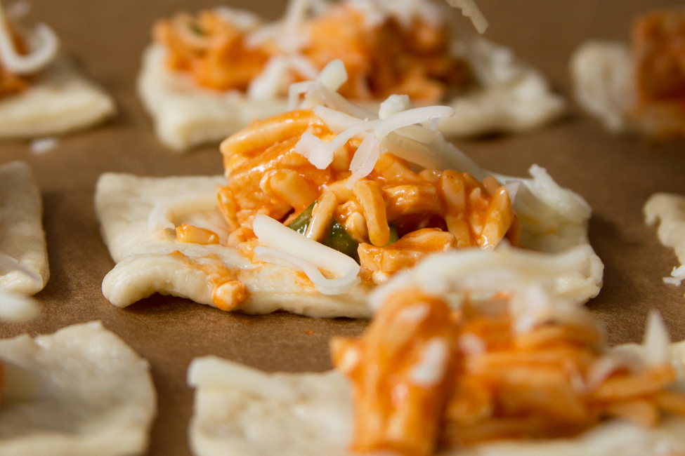 Buffalo Chicken Pizza Bites My Food and Family