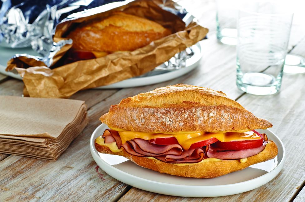 Creamy Dijon Hot Ham Sandwiches My Food and Family