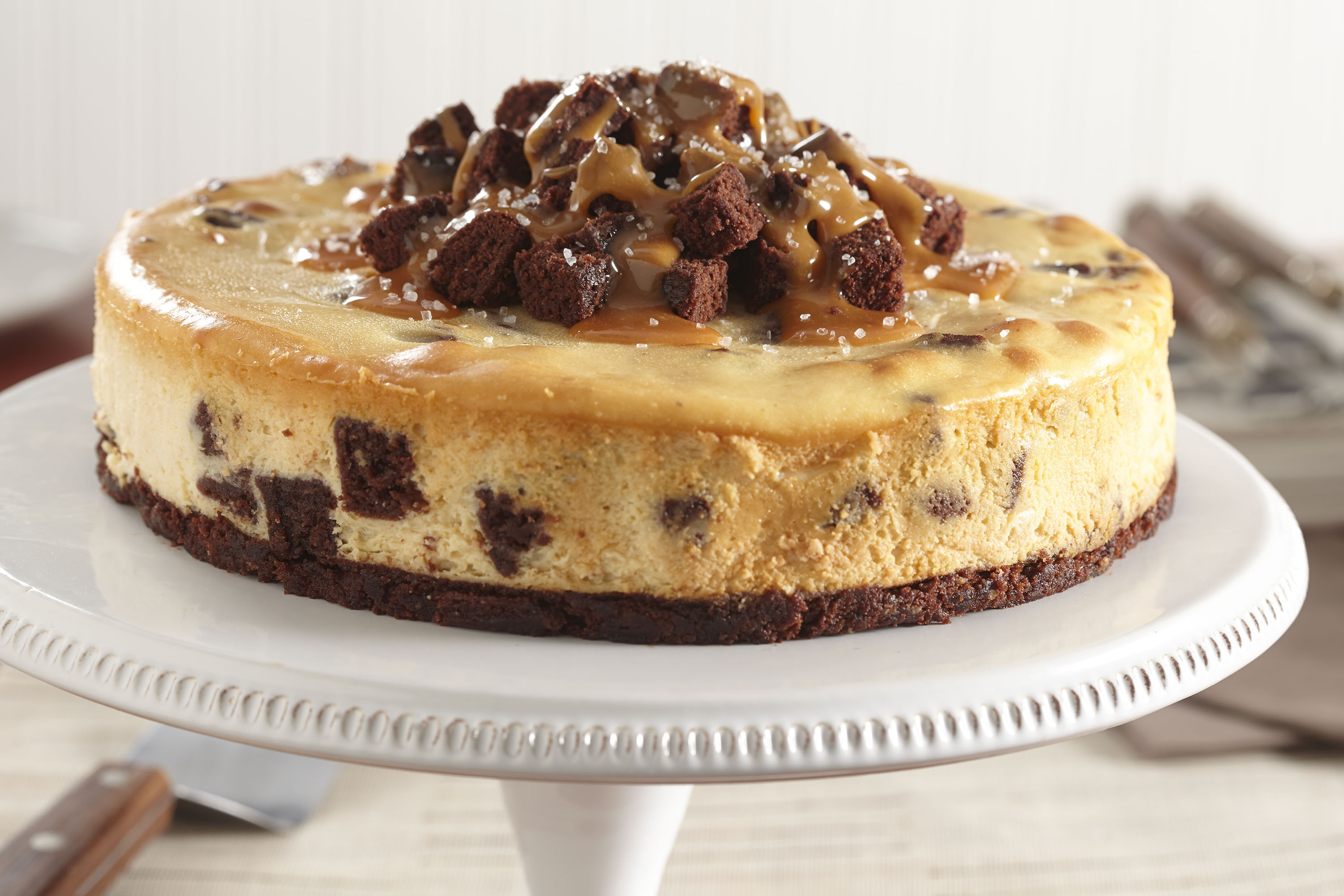 Salted Caramel Brownie Cheesecake My Food And Family   326506de3cec4f0ab865940516e2eecf