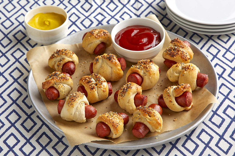 Everything Bagel Dogs My Food and Family