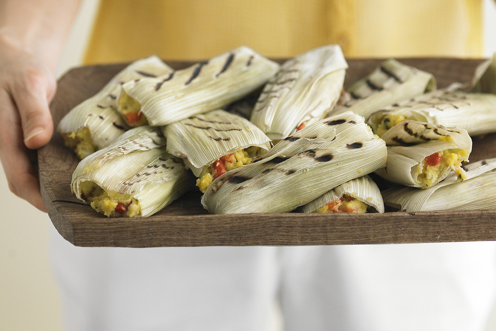 Grilled Corn Tamales