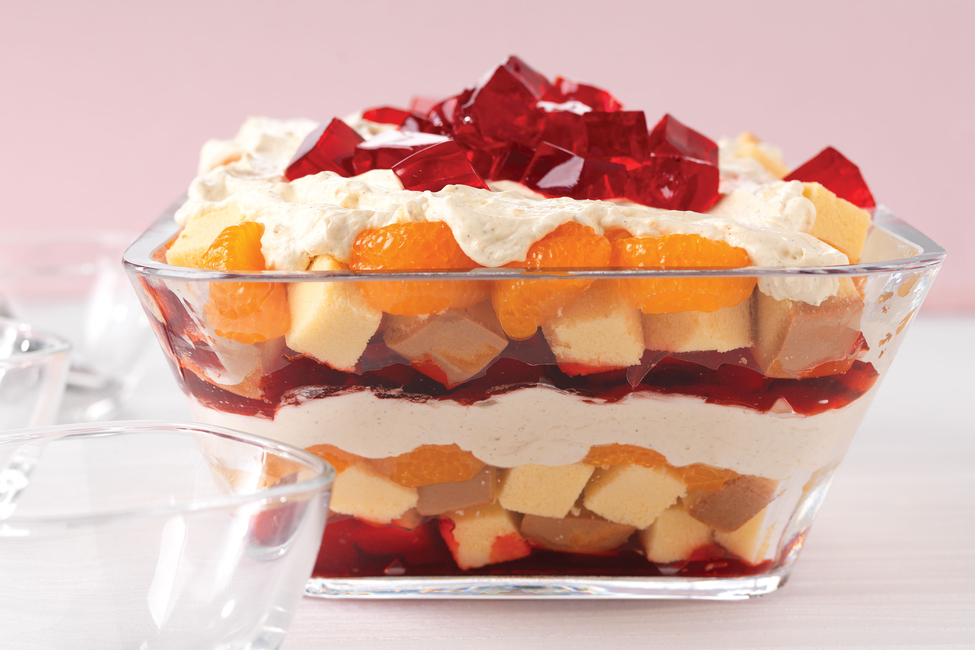 Cranberry-Orange Trifle
