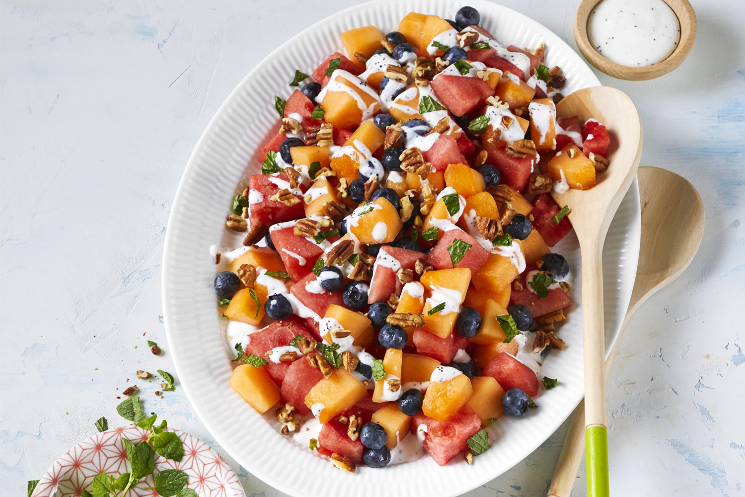 Fruit Salad with Poppy Seed Dressing My Food and Family