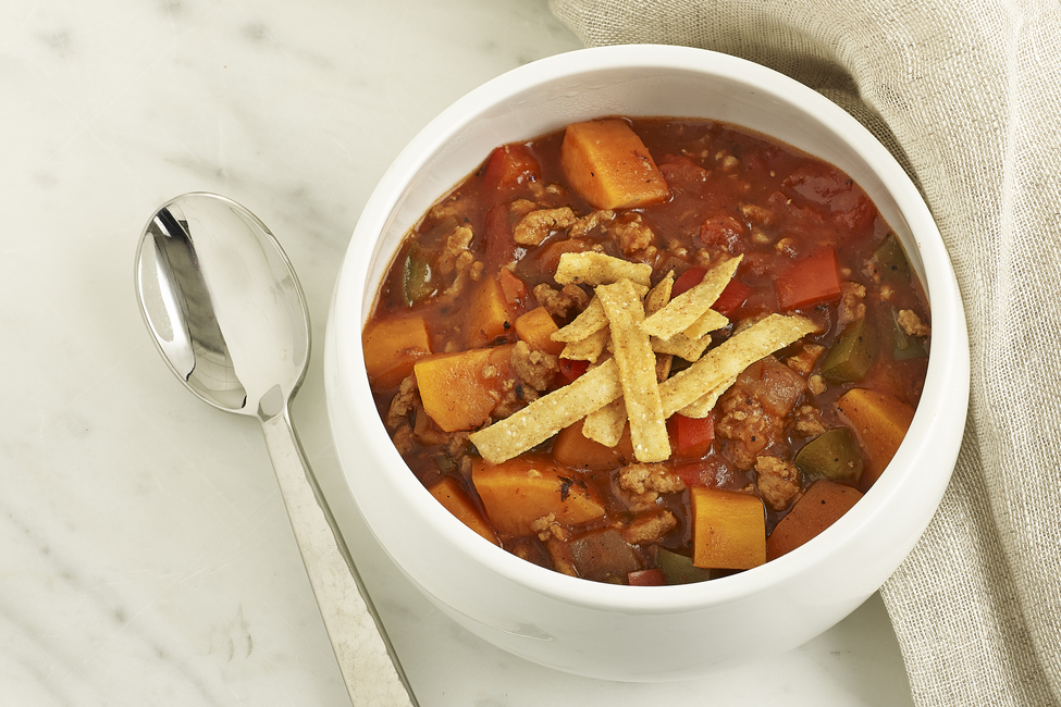 INSTANT POT® Chipotle Turkey and Sweet Potato Chili My Food and Family