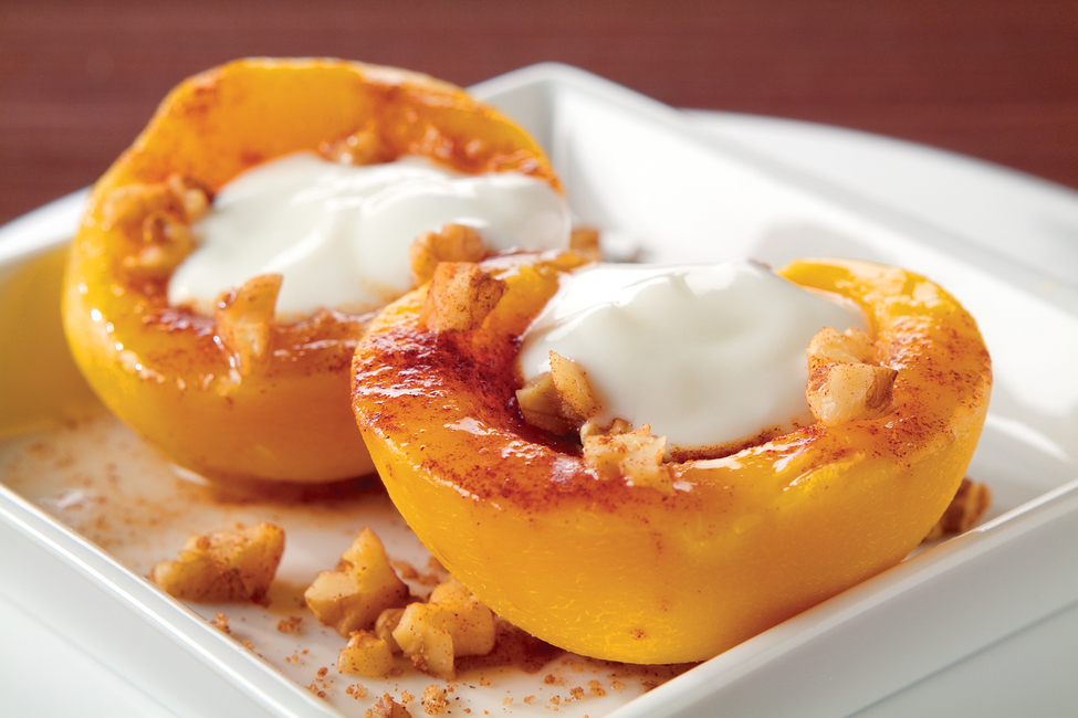 Cinnamon and Brown Sugar Peaches My Food and Family