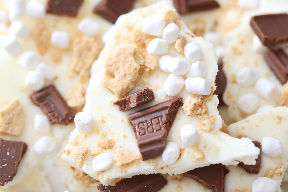 S’mores Chocolate Bark