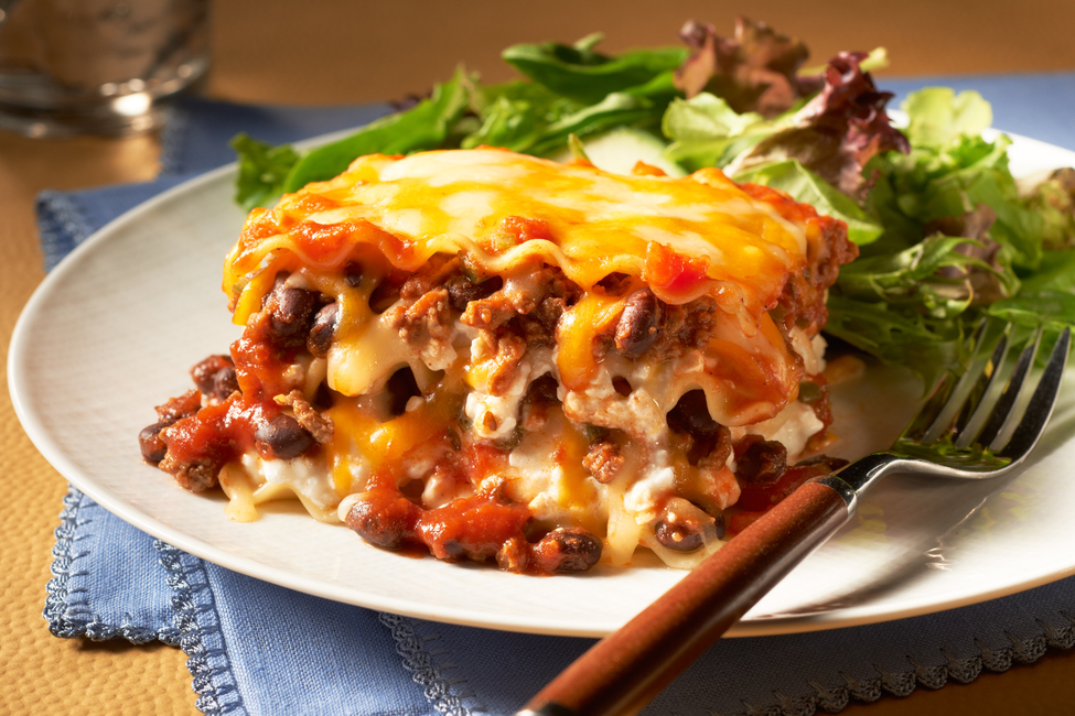 MakeAhead Chili & Cheese Lasagna My Food and Family