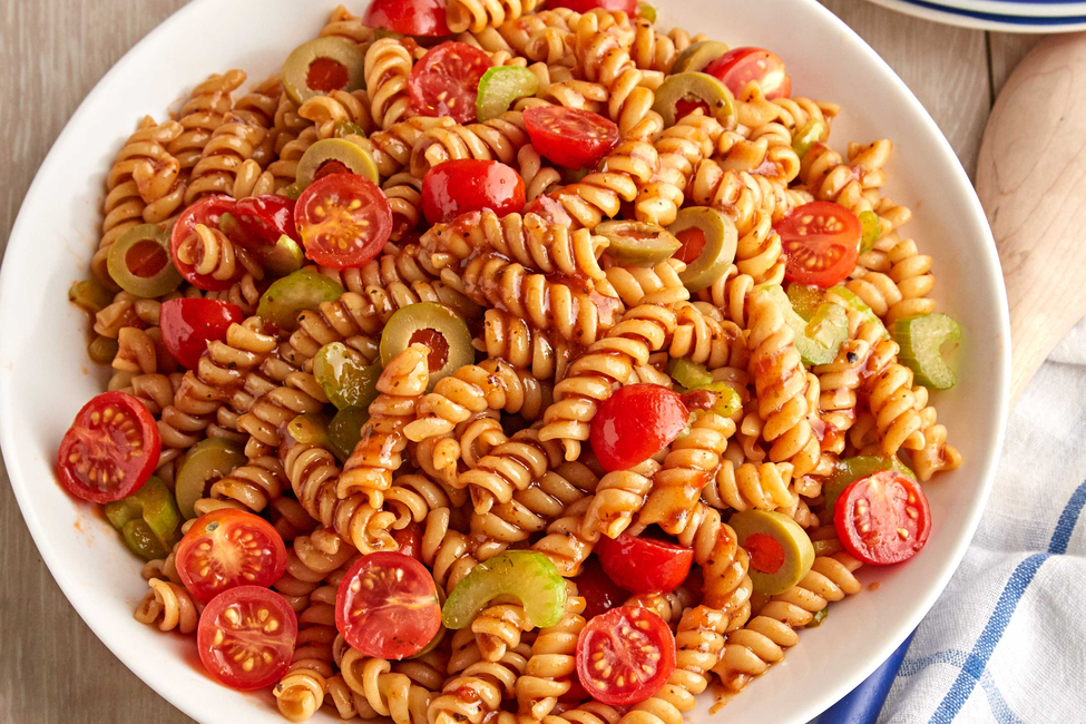 Bloody Mary Pasta Salad - My Food and Family