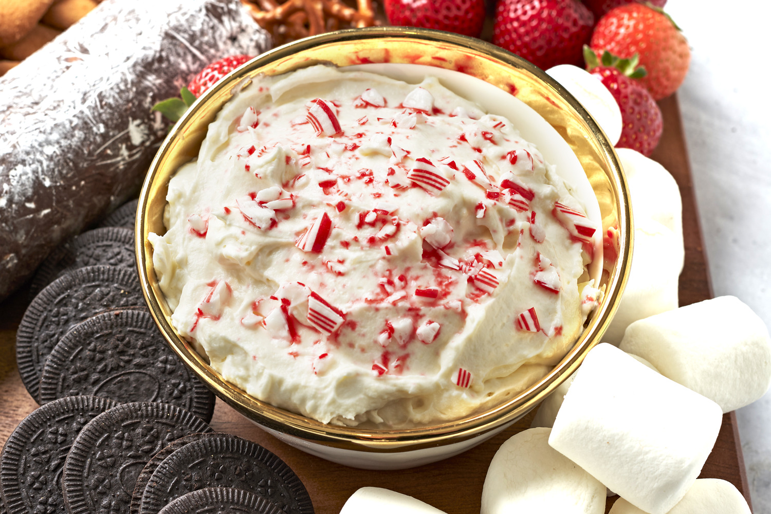 PeppermintWhite Chocolate Dip