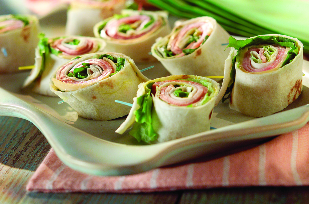 Mini Pinwheel Sandwiches