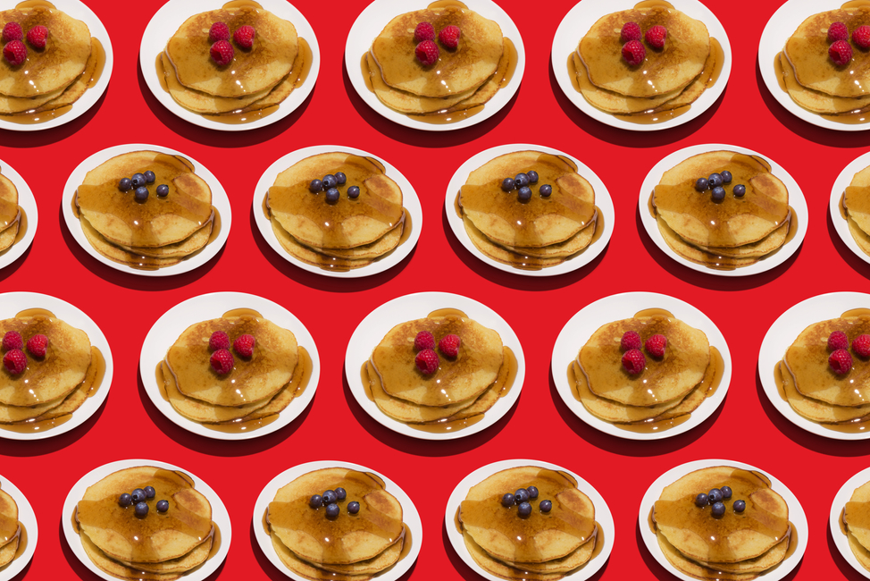 Lemon-Sour Cream Pancakes