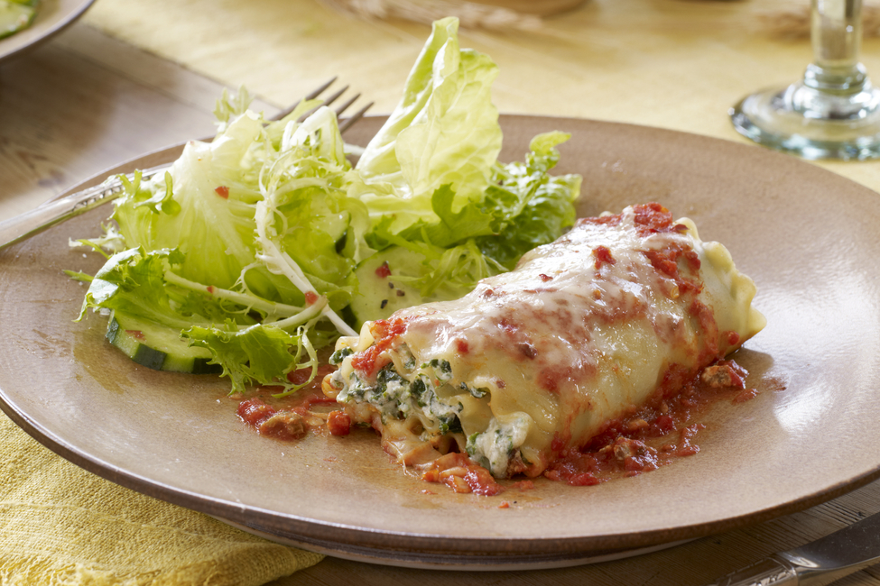 SpinachChorizo Lasagna RollUps My Food and Family