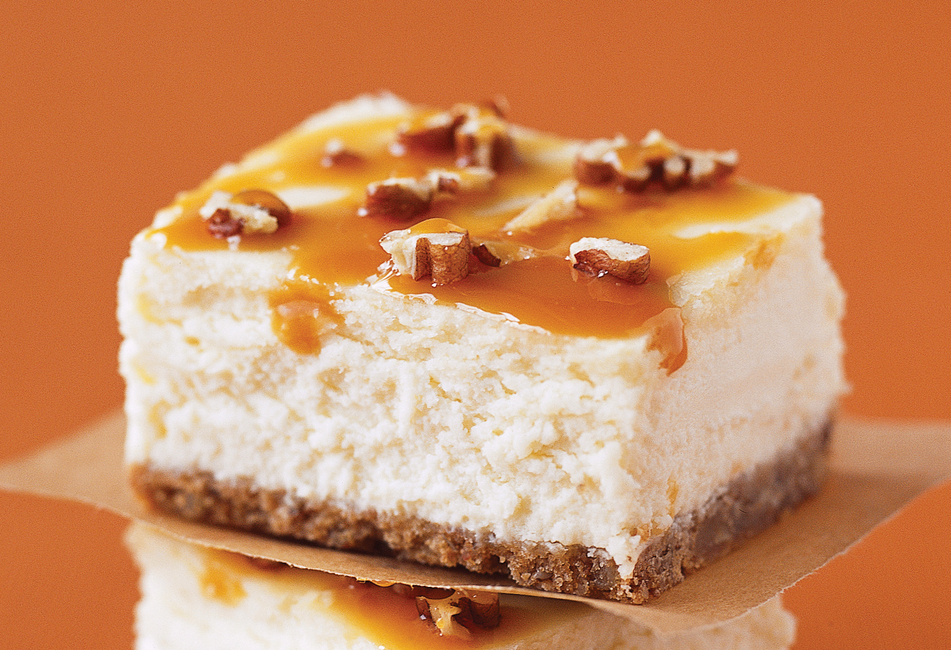 Caramel Cheesecake Bars My Food and Family