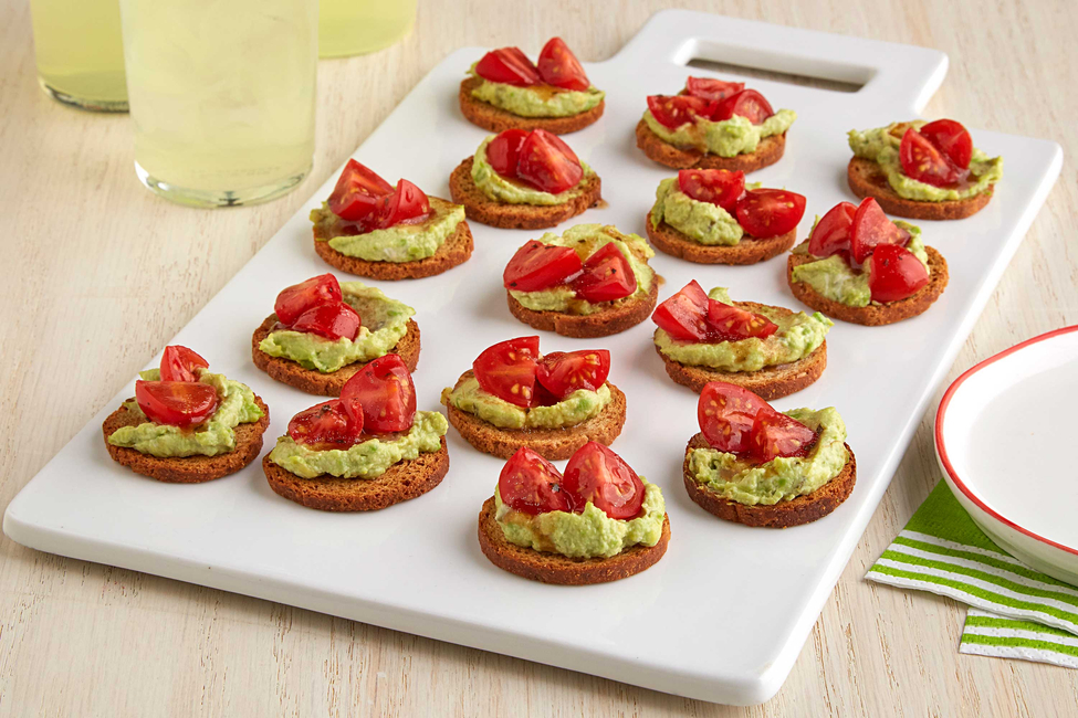 Mini Avocado Toasts Recipe My Food and Family