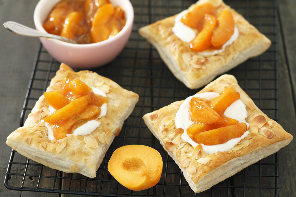 ApricotPuff Pastry Squares My Food and Family