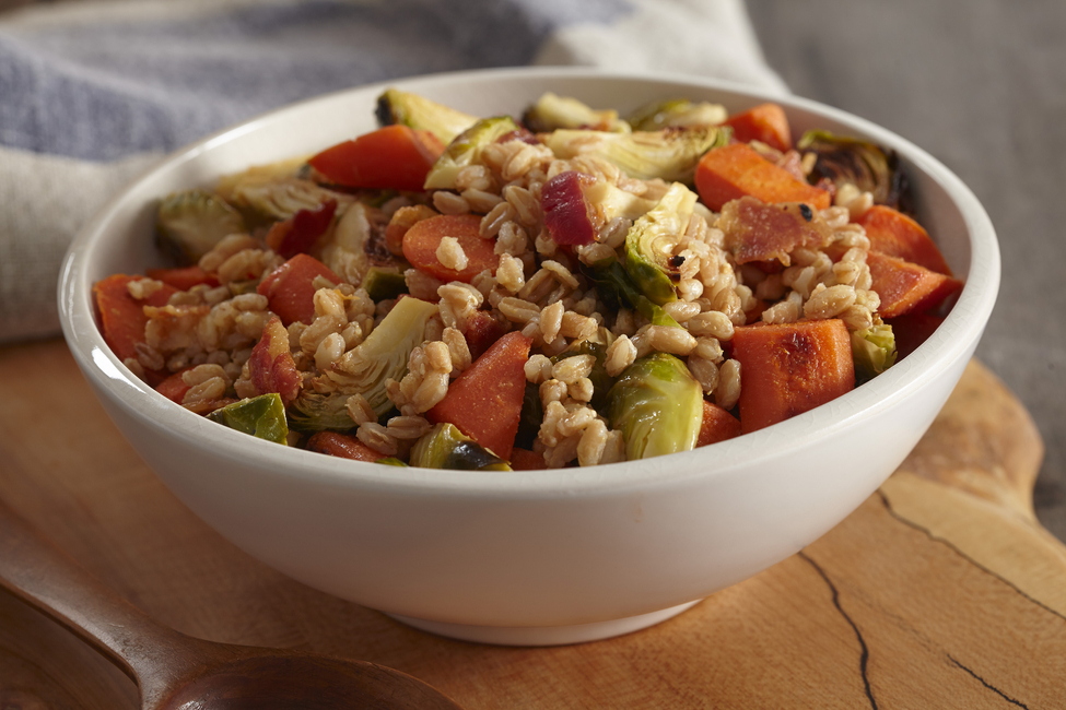 Roasted VegetableFarro Salad Recipe My Food and Family