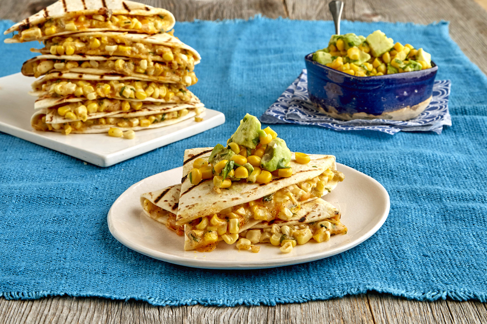 Mexican Street Corn Quesadillas