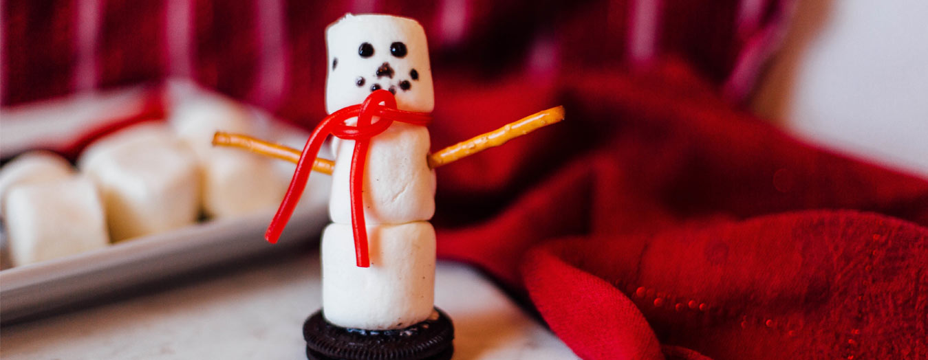 Kids Can Cook: JET-PUFFED Snowman