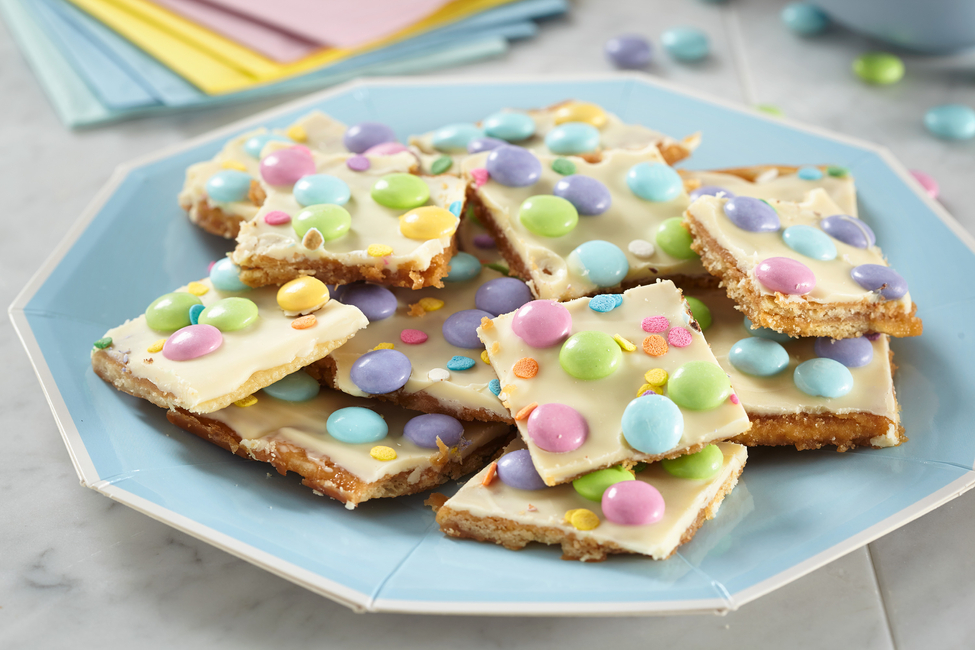 Easter Toffee Bark