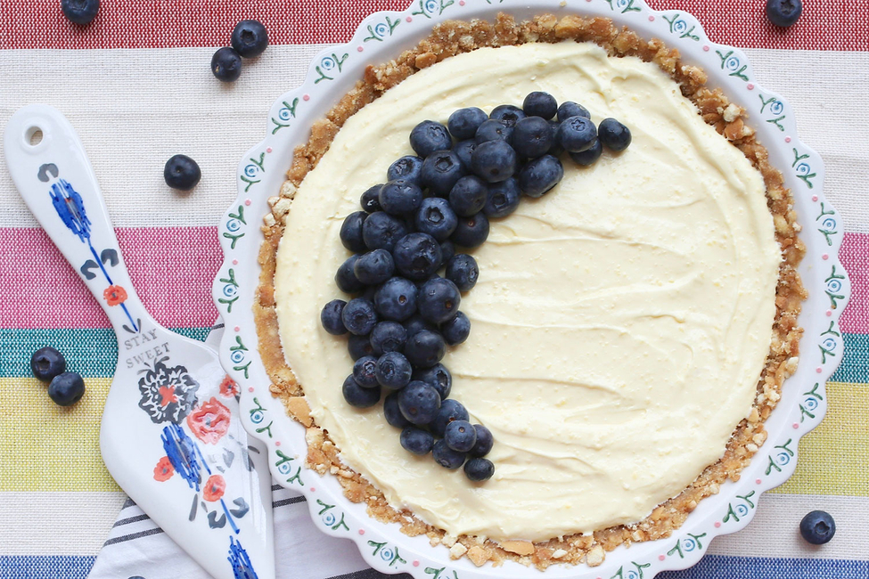 Blueberry Buttermilk Pie My Food and Family