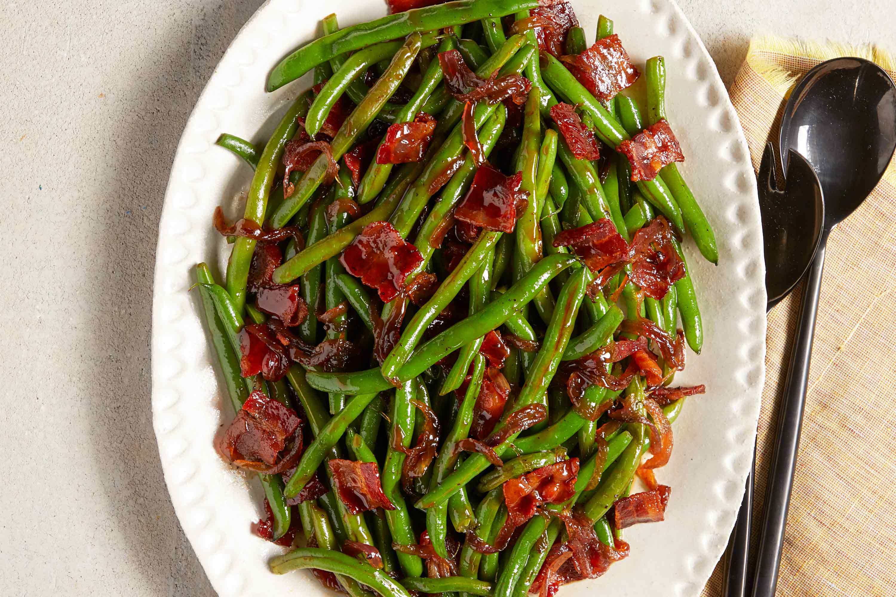 Southern Bacon-Glazed Green Beans