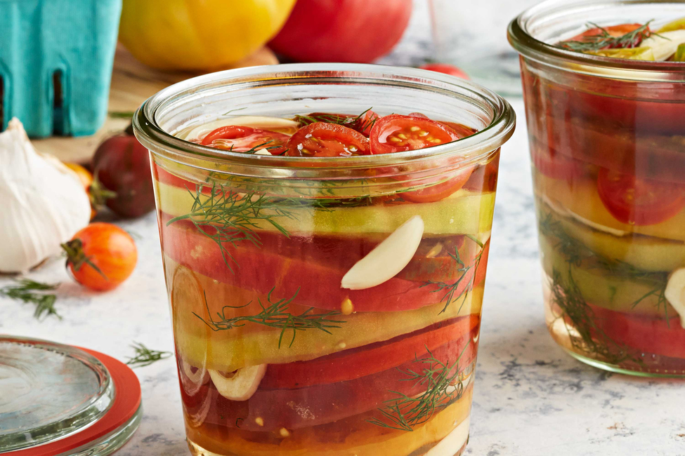 Quick Pickled Tomatoes