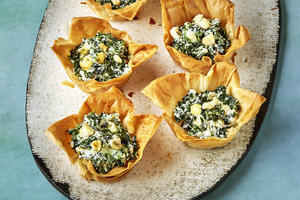 Spinach & Feta Tarts (Spanakopita)