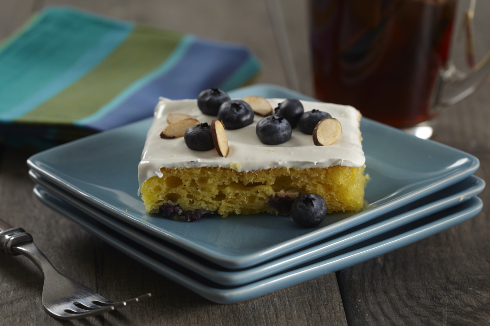 Lemon Blueberry Sheet Cake